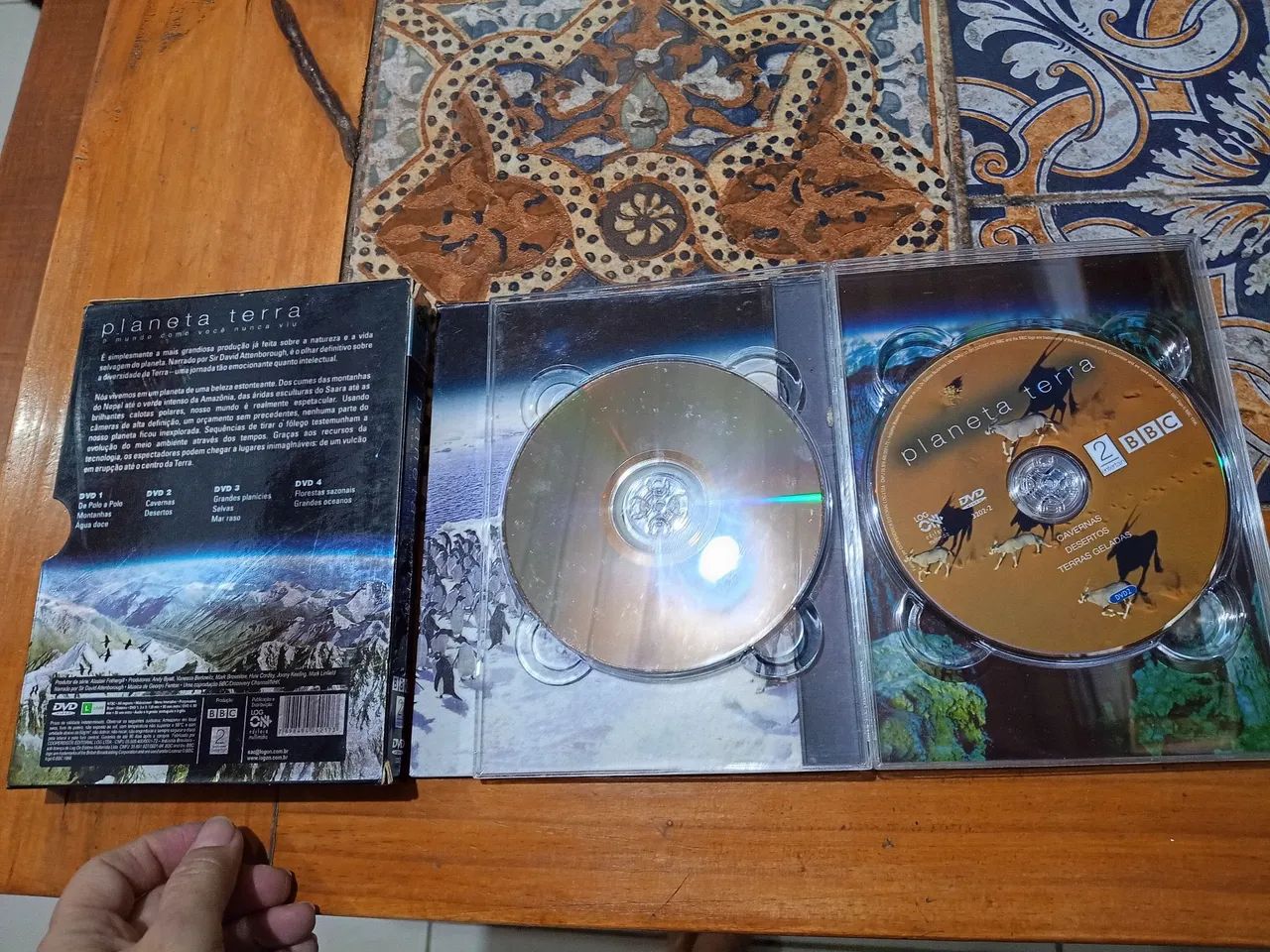 Box de 4 Dvds Planeta Terra da BBC  - Foto 5