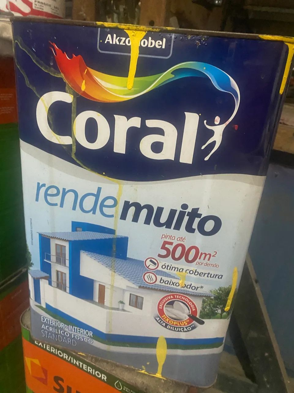 Tinta Coral Amarela pra Copa - Foto 2