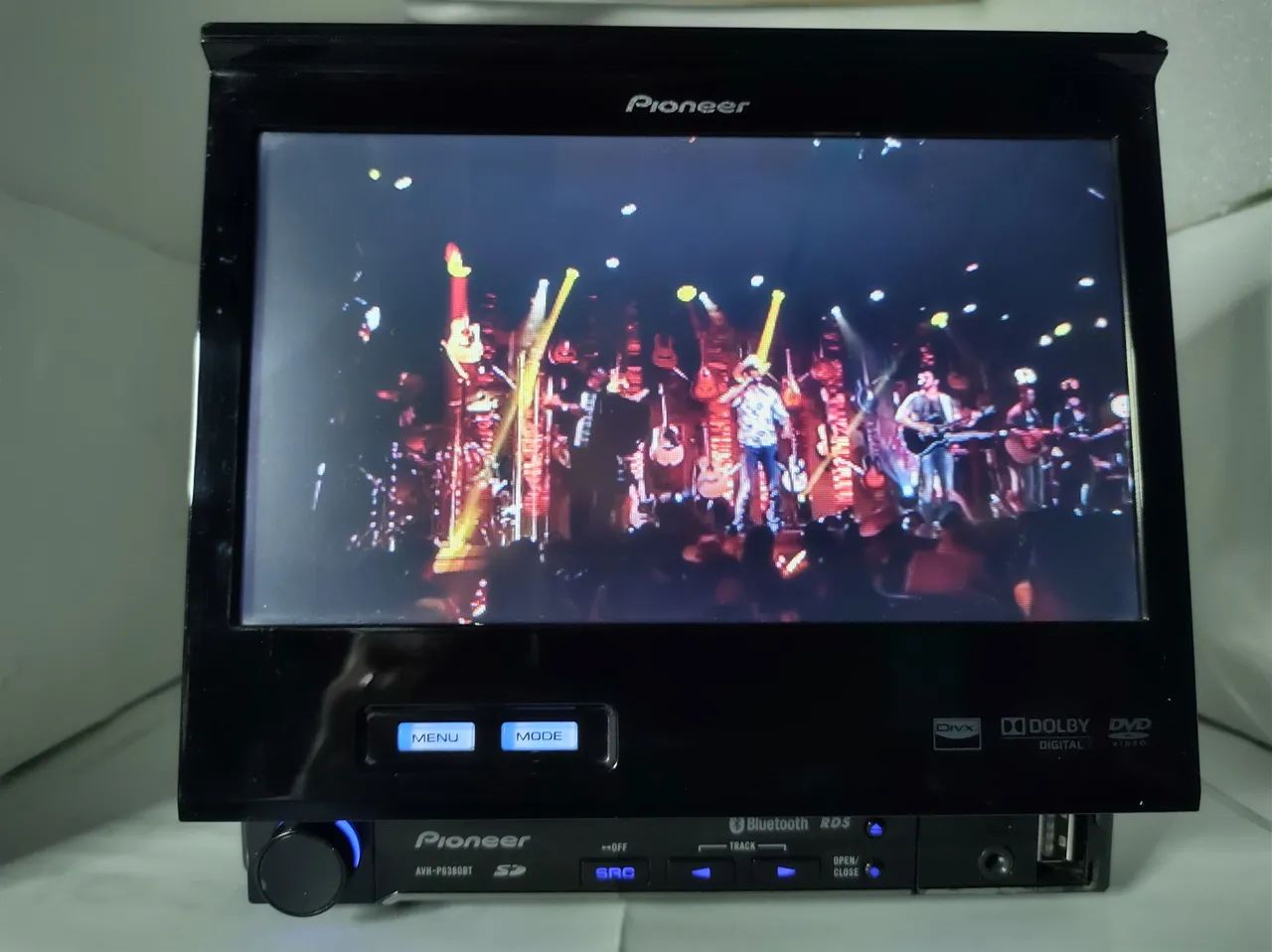 DVD Pioneer retrátil AVH-P6350BT ( BT para música) - Foto 6