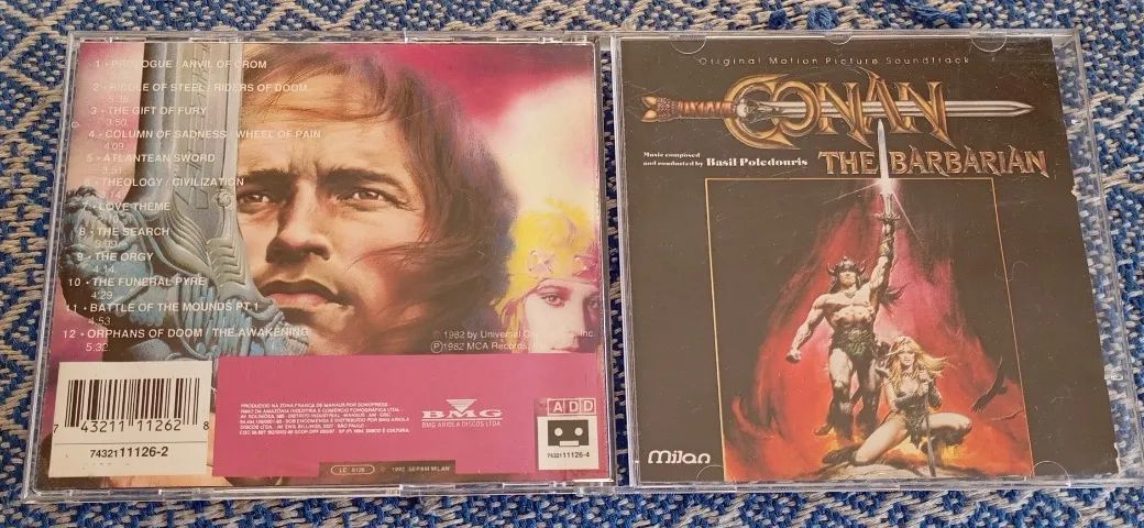CD Trilha Sonora Conan O Bárbaro