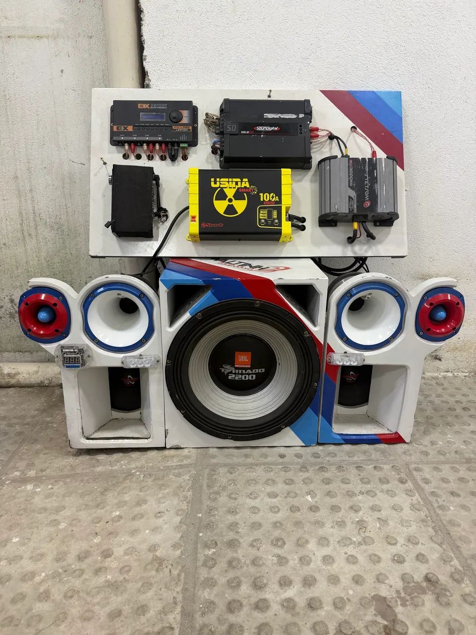 Som de carro Completo