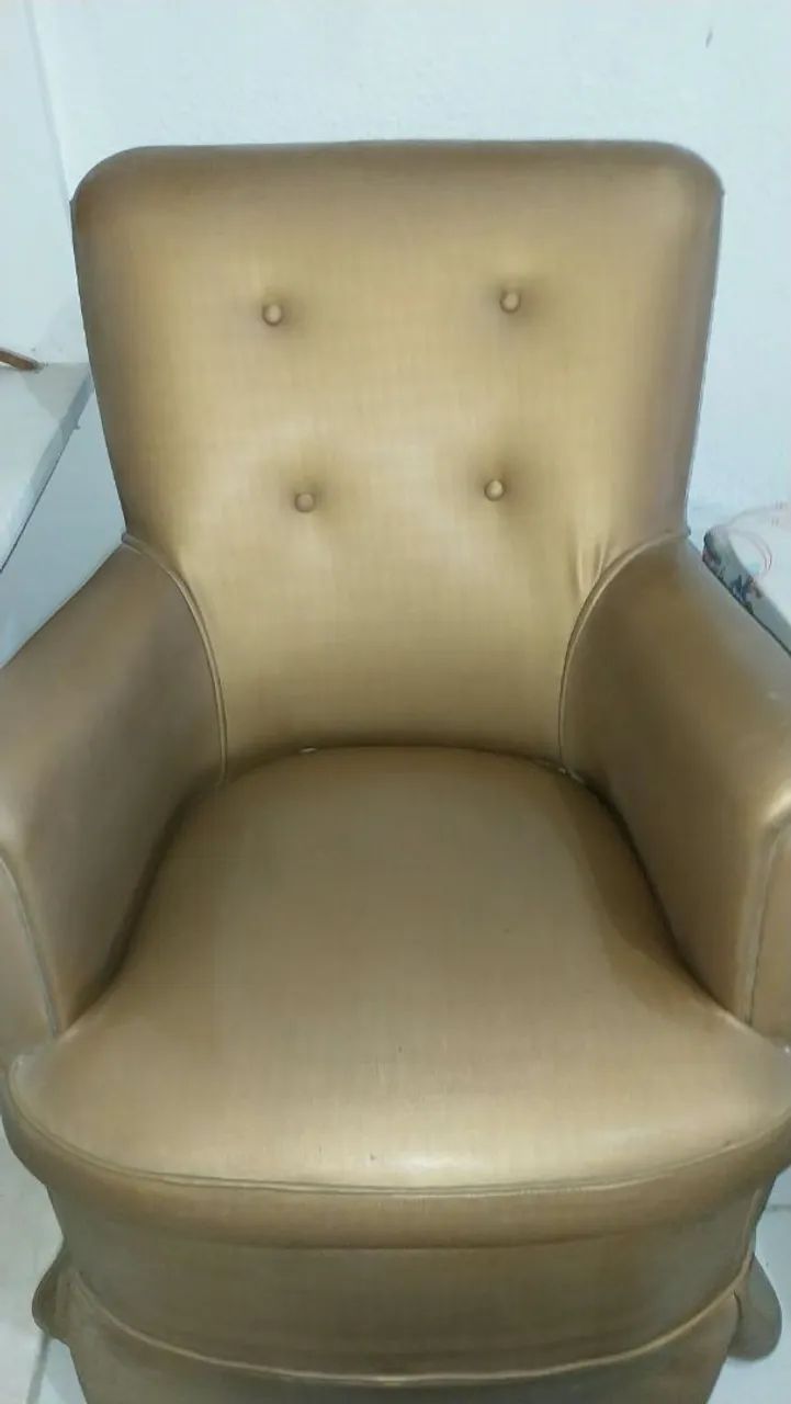 Poltrona de balanço com pulf  - Foto 3