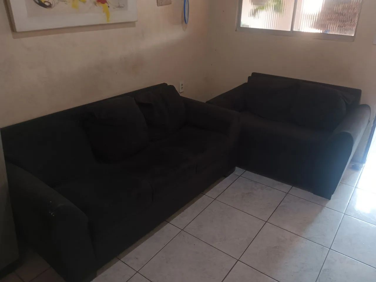 Sofás (Conjunto 2 e 3 lugares)