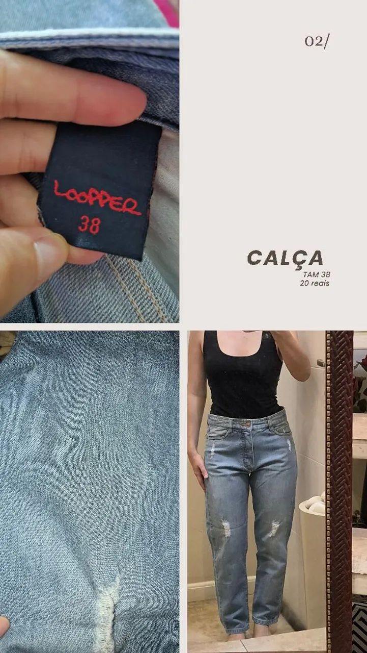 Calça Jeans 