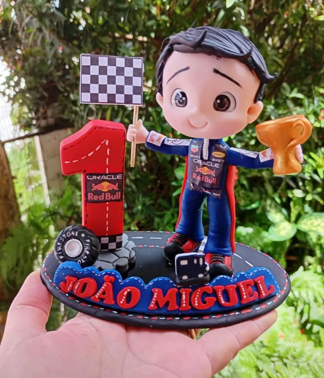 Topo de Bolo infantil em Biscuit 