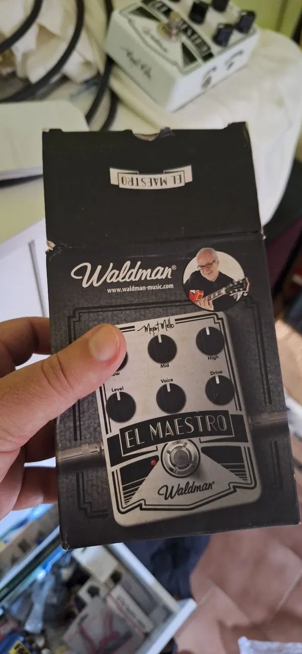 Pedal El maestro novo com manual e caixa - Foto 2