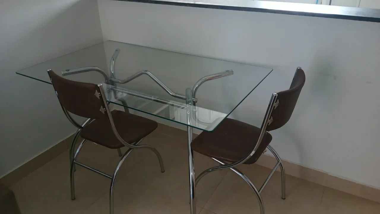 Mesa de vidro 