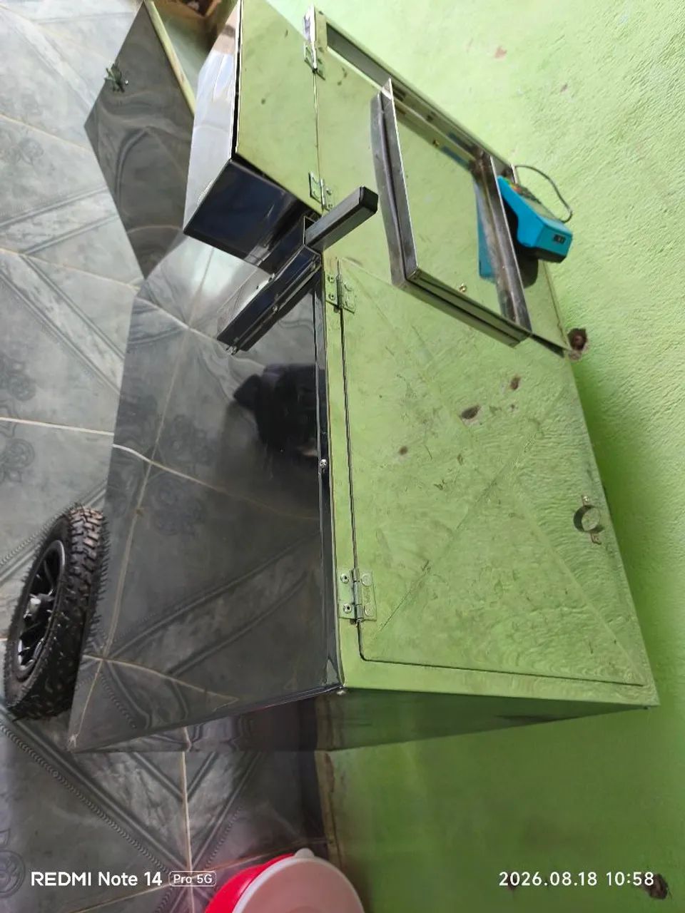 Carrinho multiuso Inox novo - Foto 5