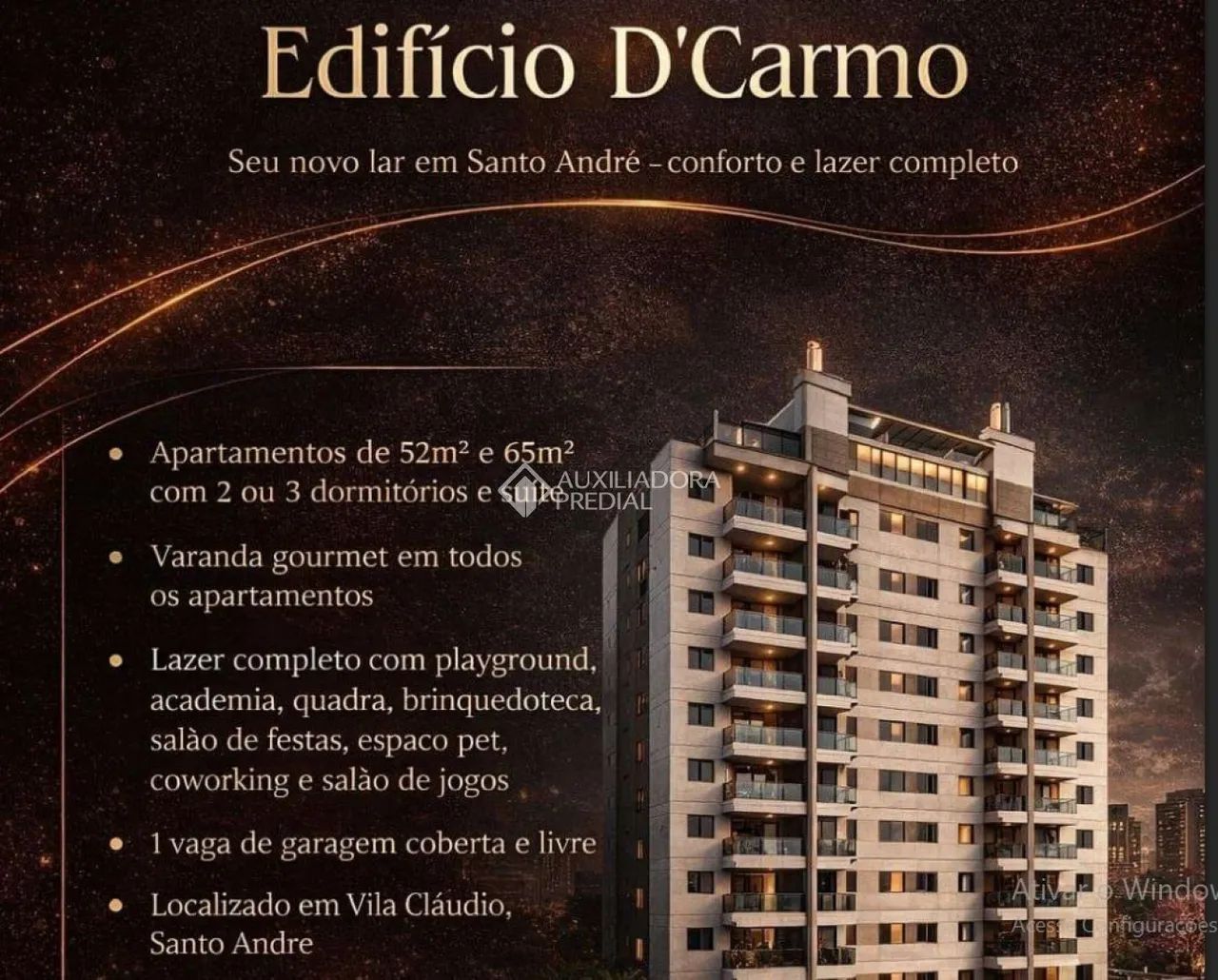 Apartamento novo Vila Cláudio Santo André