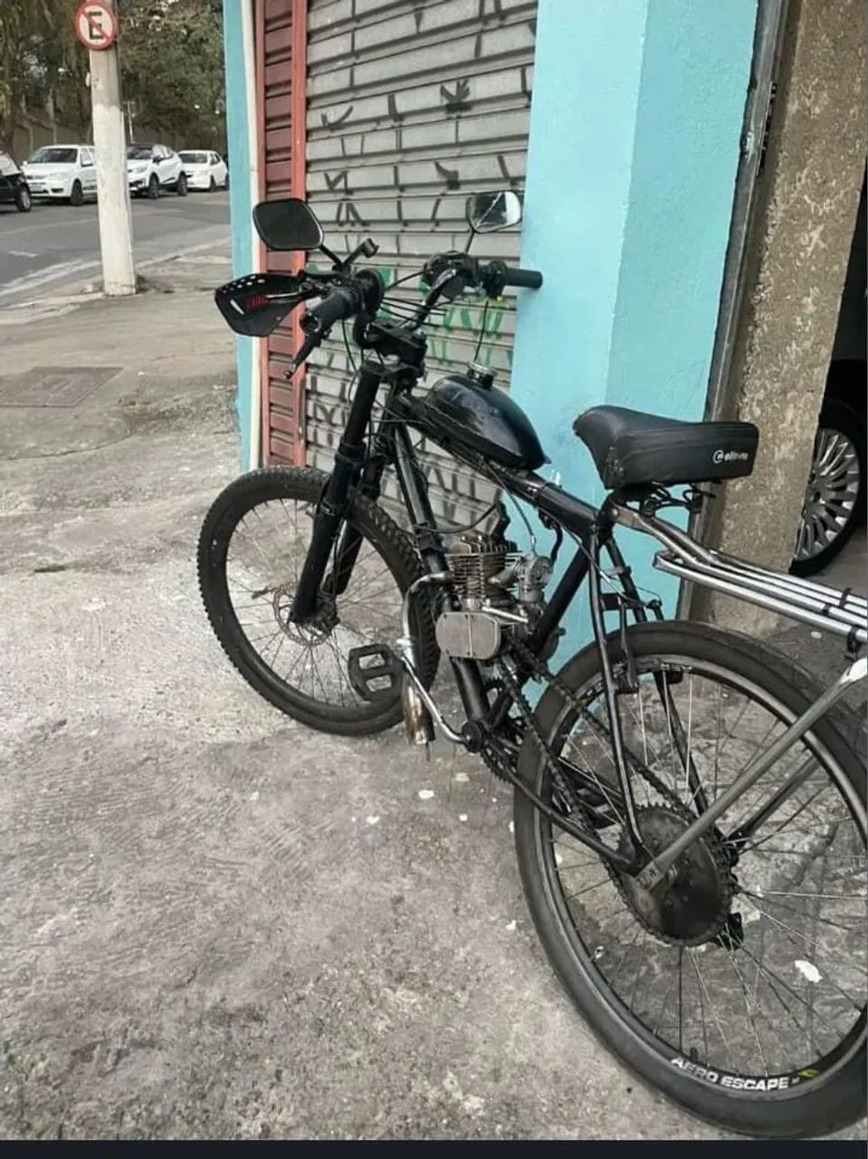 Motorizada 80cc p/ Arrumar - Carburador Novo