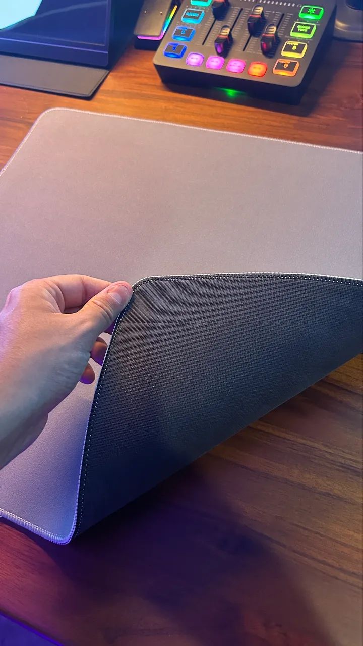 Mouse Pad Attack Shark Control Cinza - Foto 2