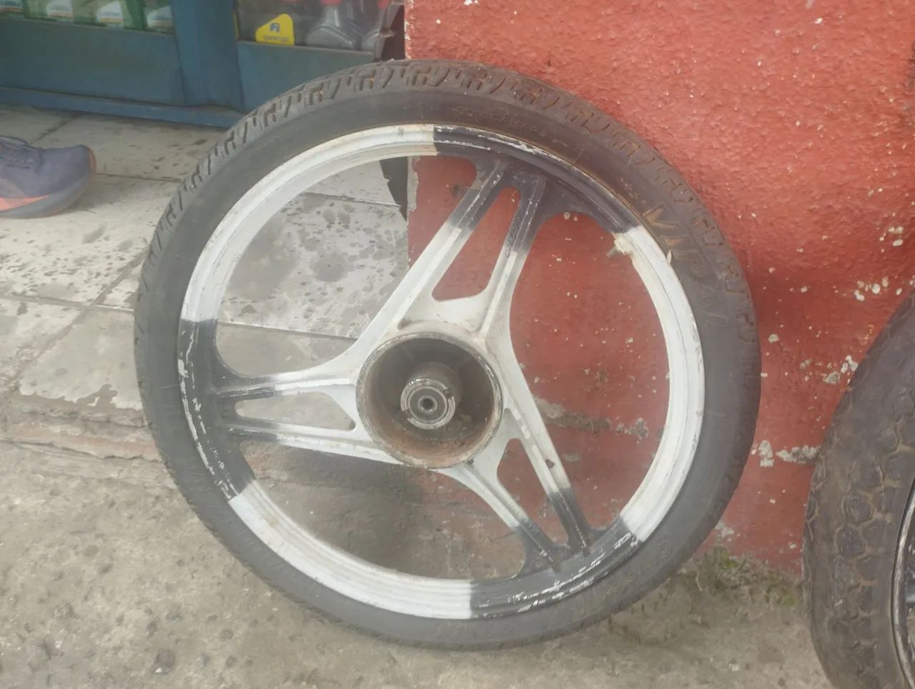 Rodas de liga leve dianteira de 50tinha - Foto 5