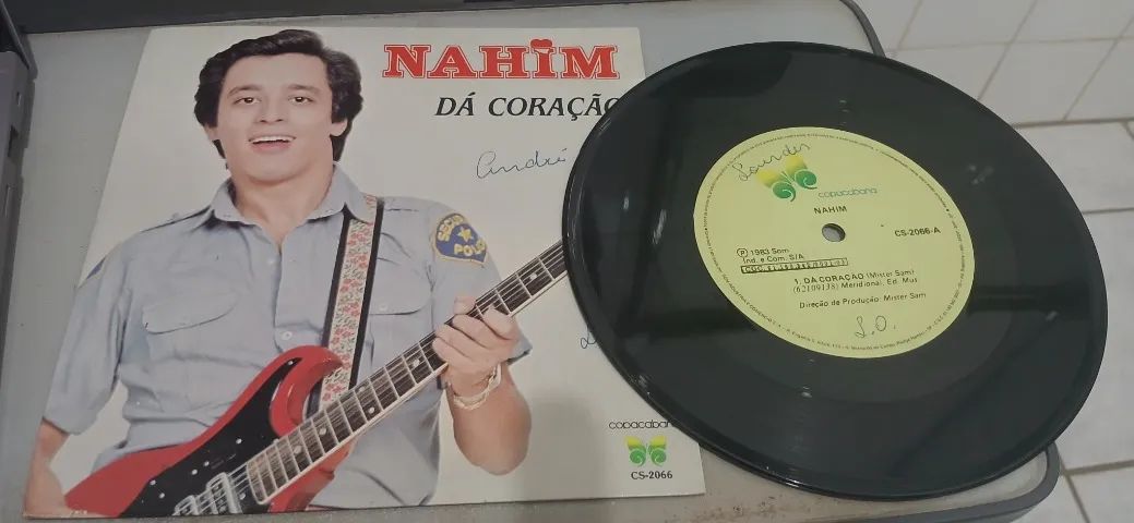 Ep Nahim Dá Coração / Noites Sem Luar (1983) Copacabana - Foto 4