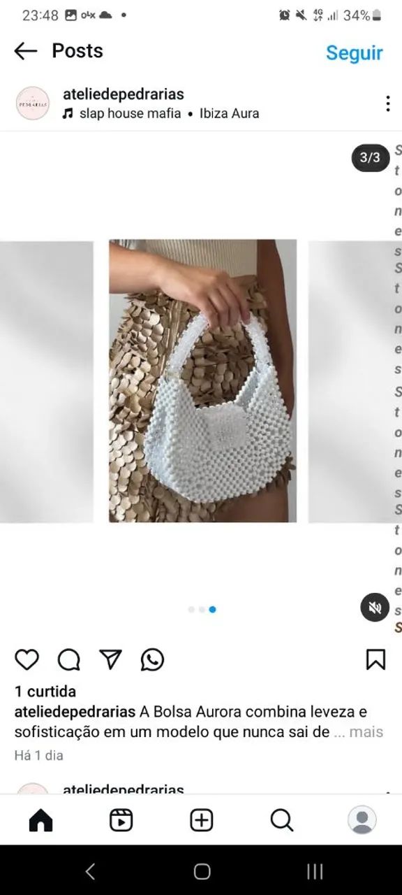 bolsa de pedrarias - Foto 2