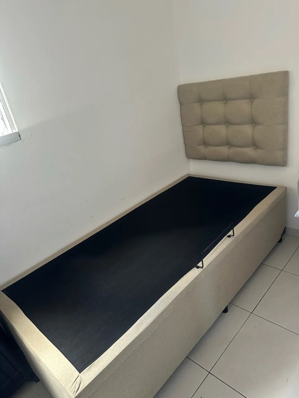 Cama Baú- Solteiro- Cabeceira de brinde