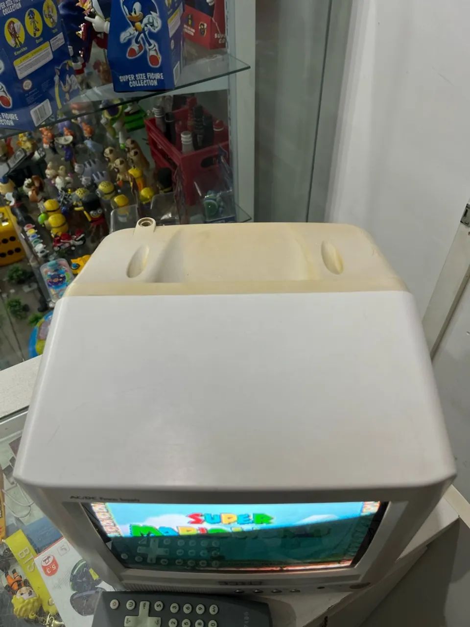 Tv crt tudo retrogamer semp AcDc 10 polegadas cod020 - Foto 5