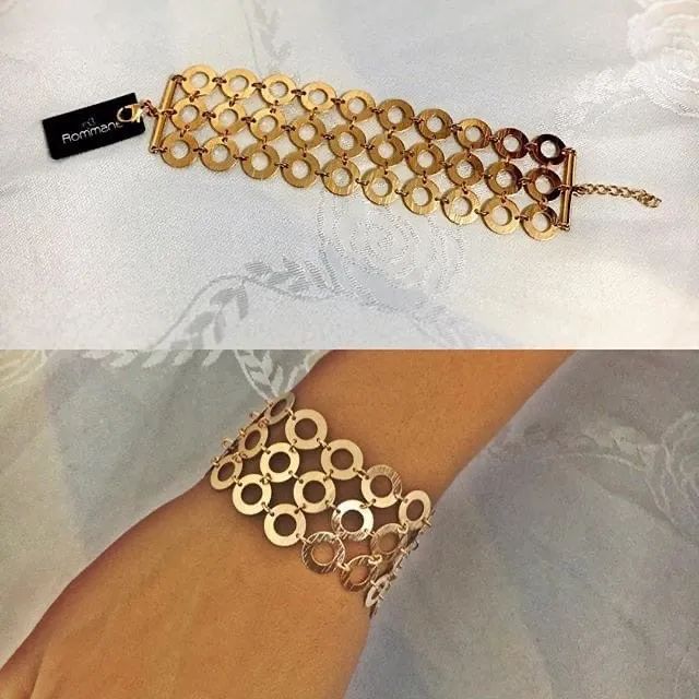 Pulseira elos rommanel