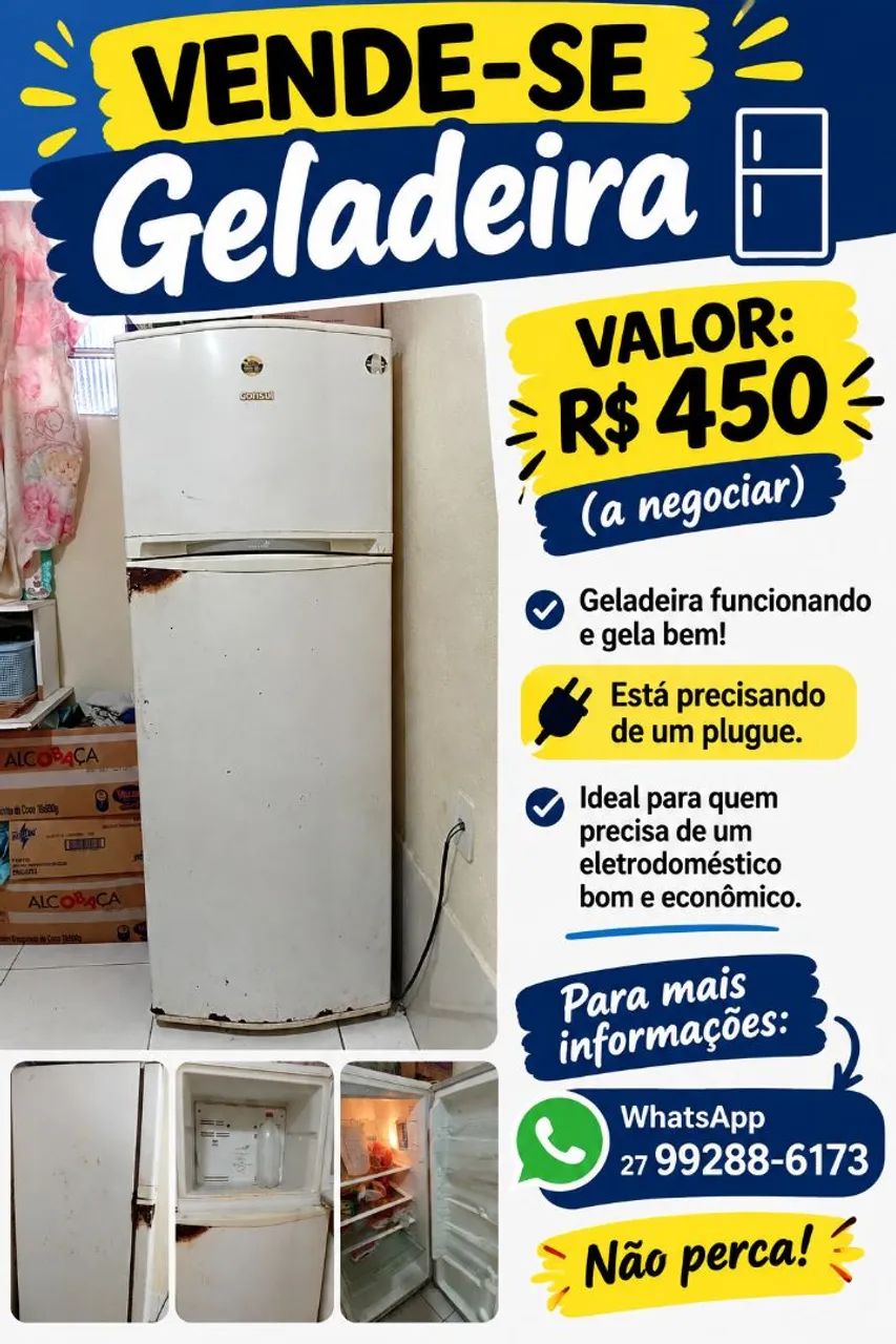 Vendo Geladeira 
