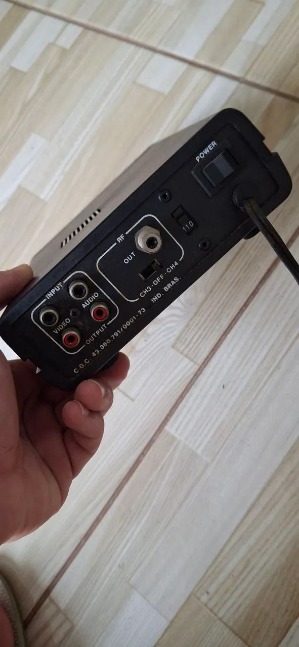 Tecnovideo Br6100 P/ Vídeo Cassete Conversor Ntsc/pal-m Av - Foto 3