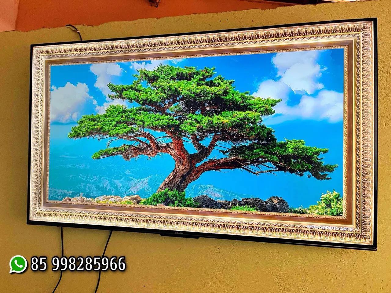 Smart tv 55 4k nova com nota fiscal e garantia  - Foto 2