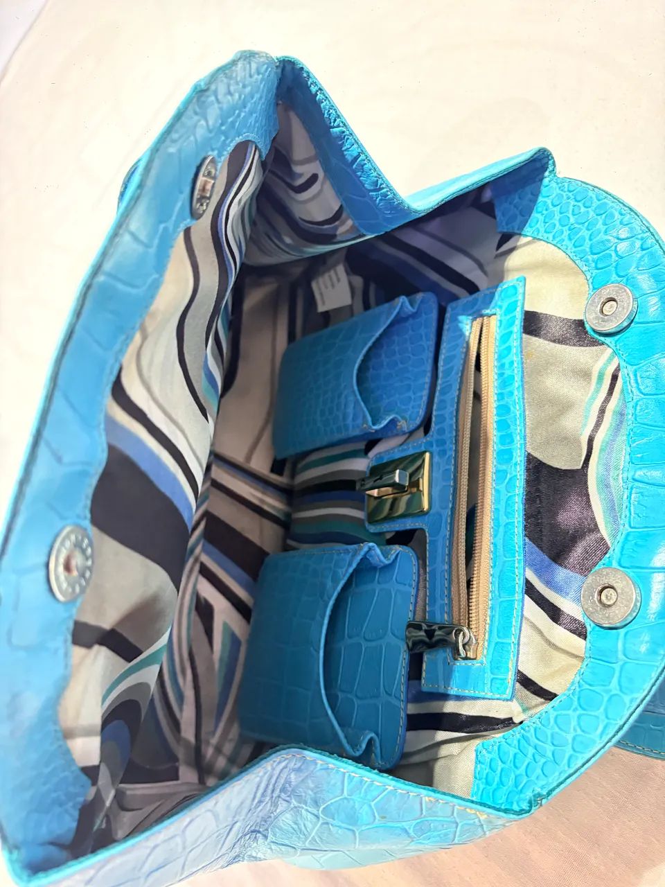 Bolsa de couro legítimo Carmen Stefany  - Foto 3