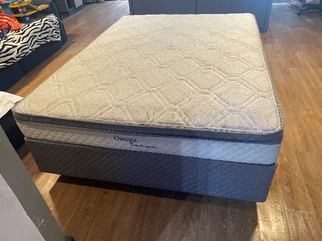 Vendo cama de casal , molas ensacadas  - Foto 4