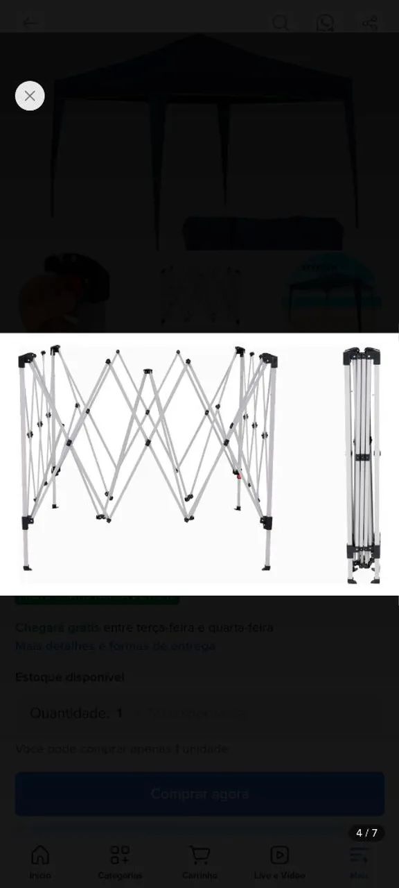 Tenda Articulada 3x3 - Foto 3
