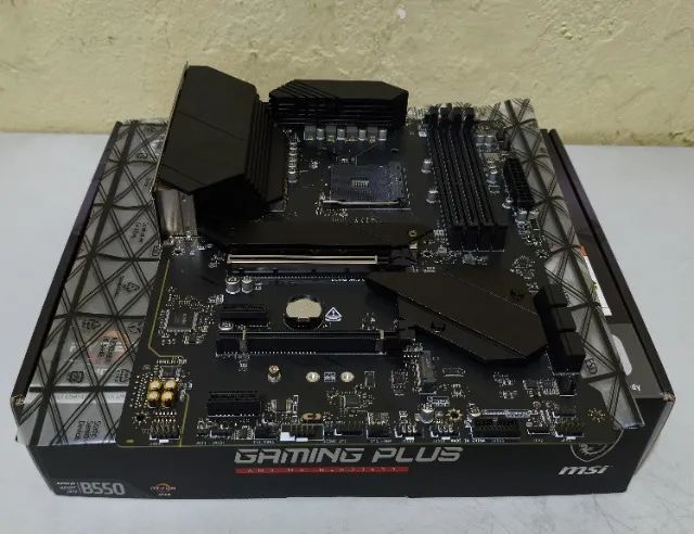 Placa-Mãe MSI MPG B550 Gaming Plus - Peças de Hardware - Gilberto