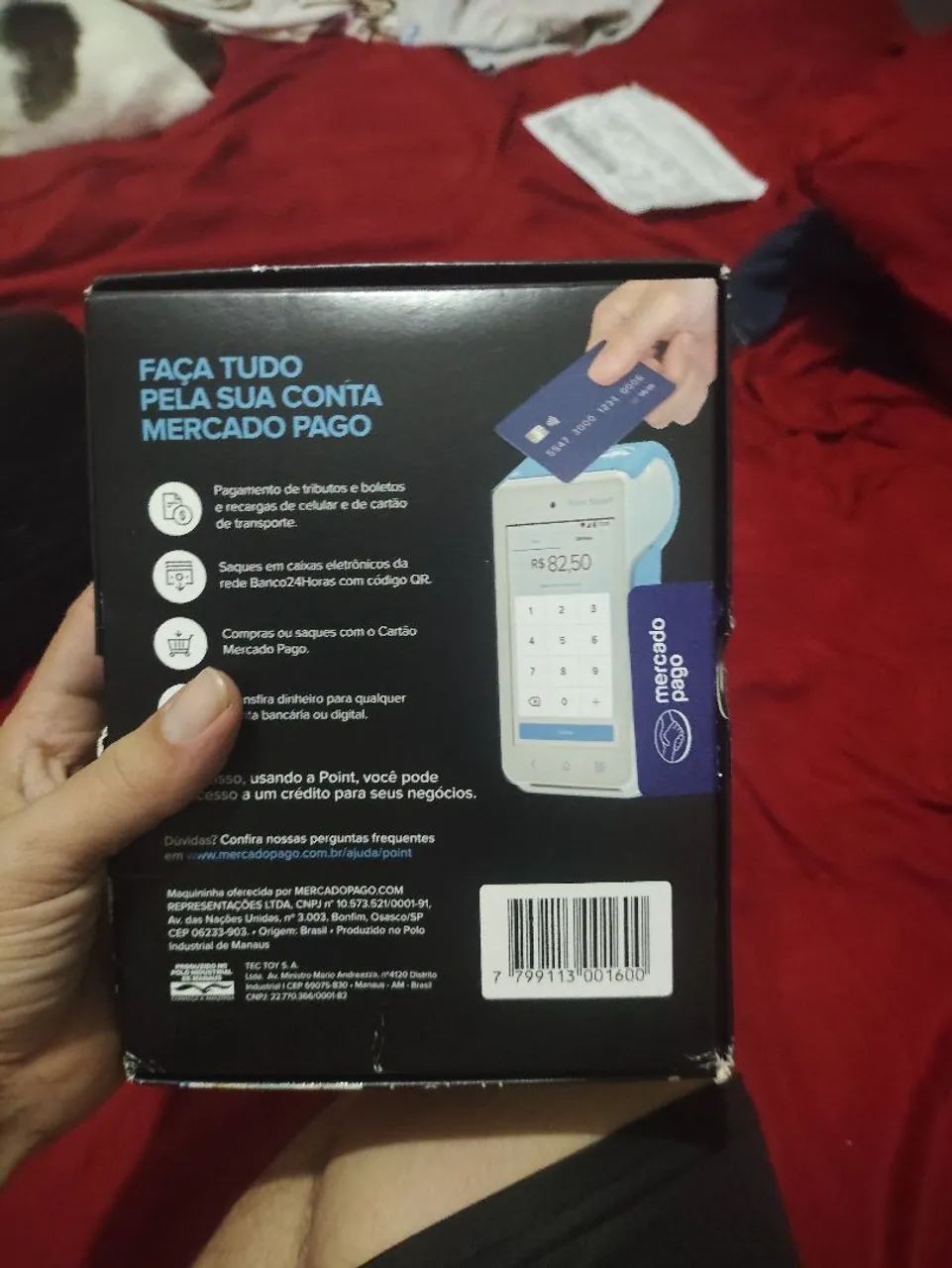 Máquina de cartão Point smart  - Foto 3