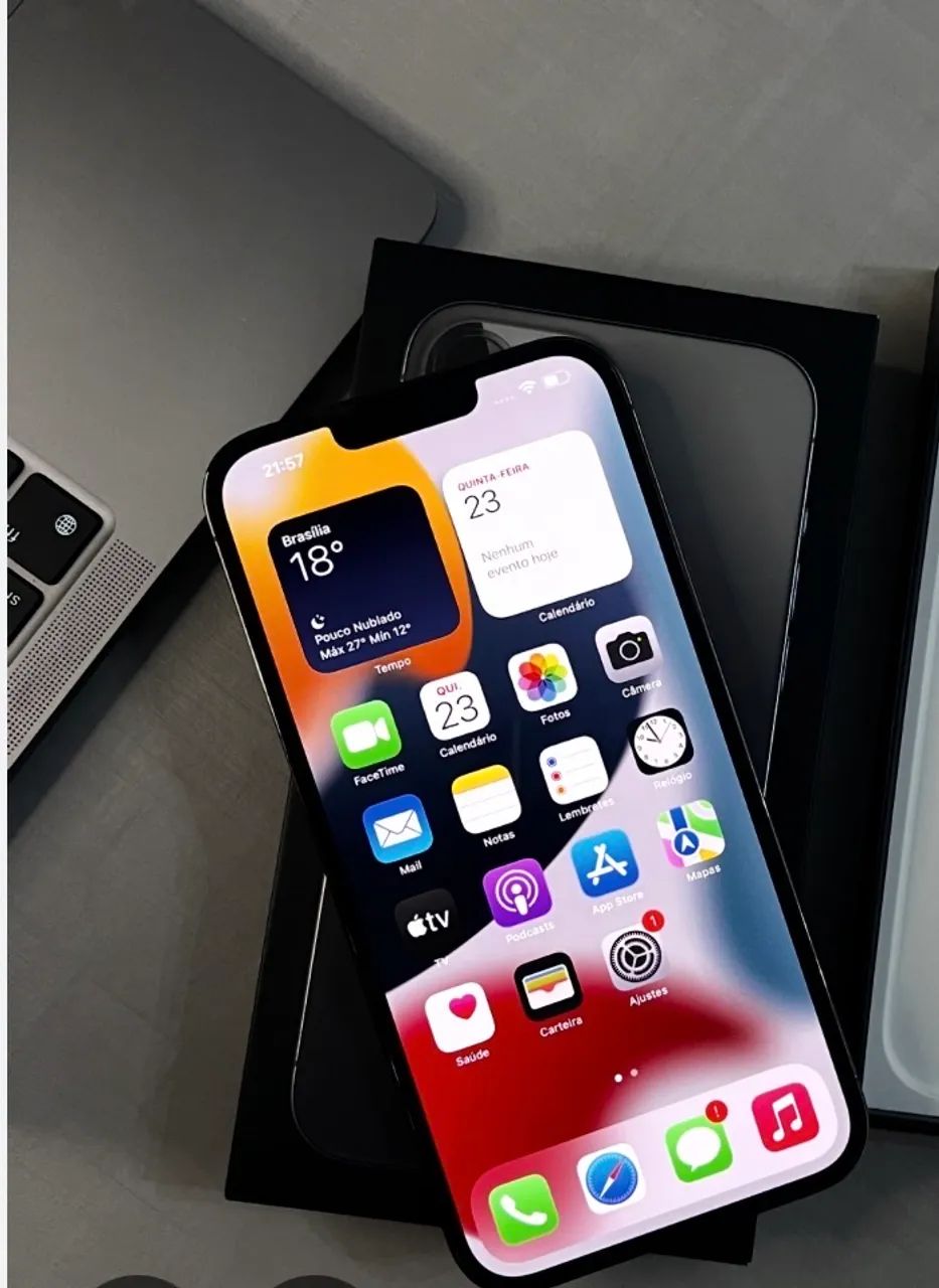 iPhone 13 Pro Max- Cinza Espacial 