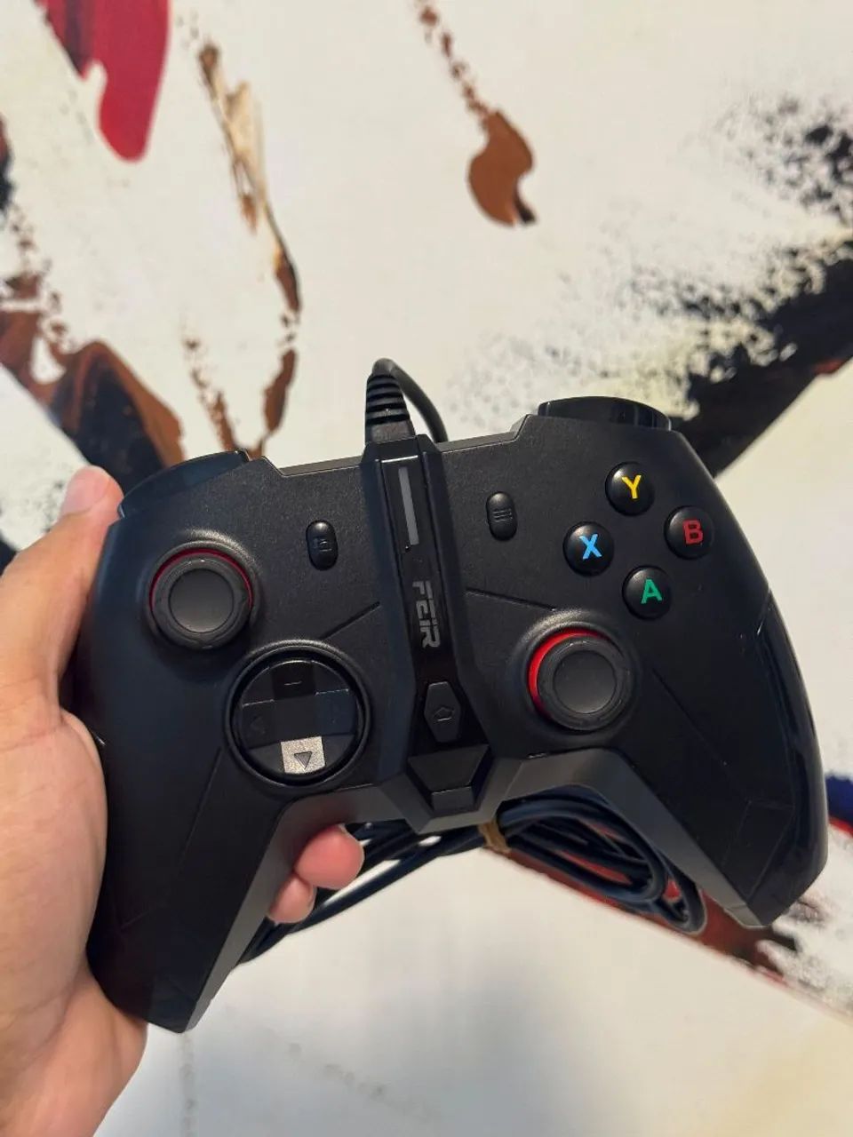 Controle Pc e Xbox 360 com fio  - Foto 2