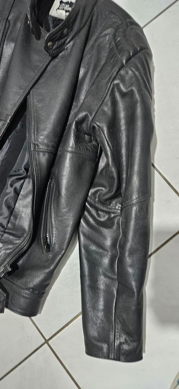 Jaqueta de Couro Moto - TAM 51 - Foto 4