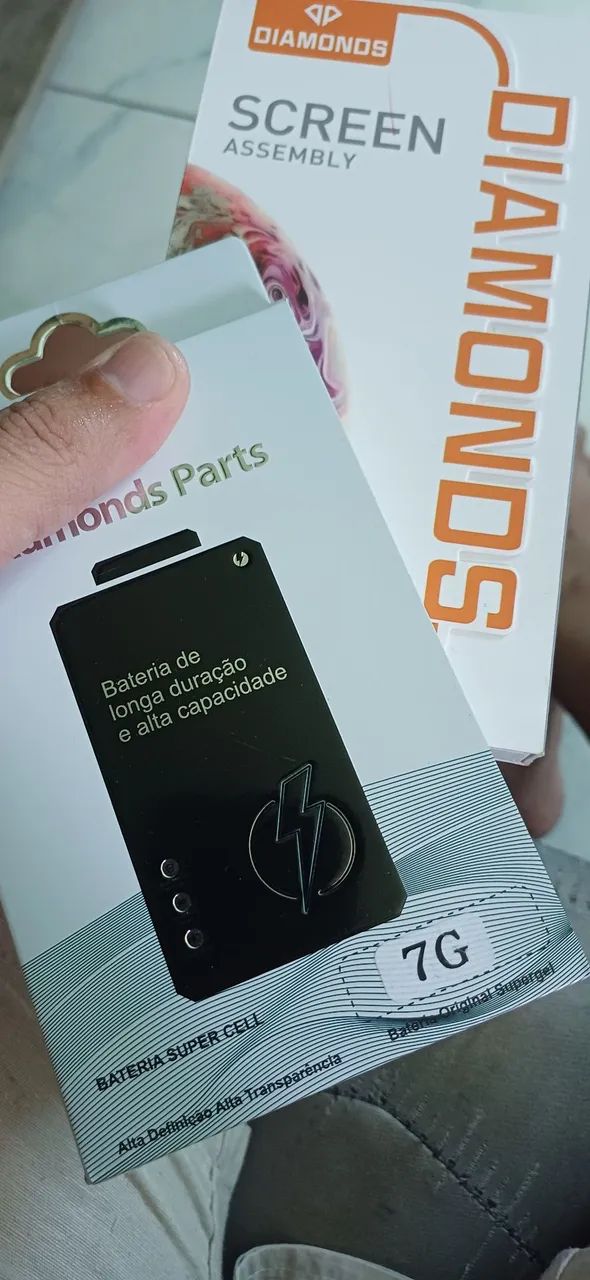 Iphone 7 peças NOVAS frontal e bateria