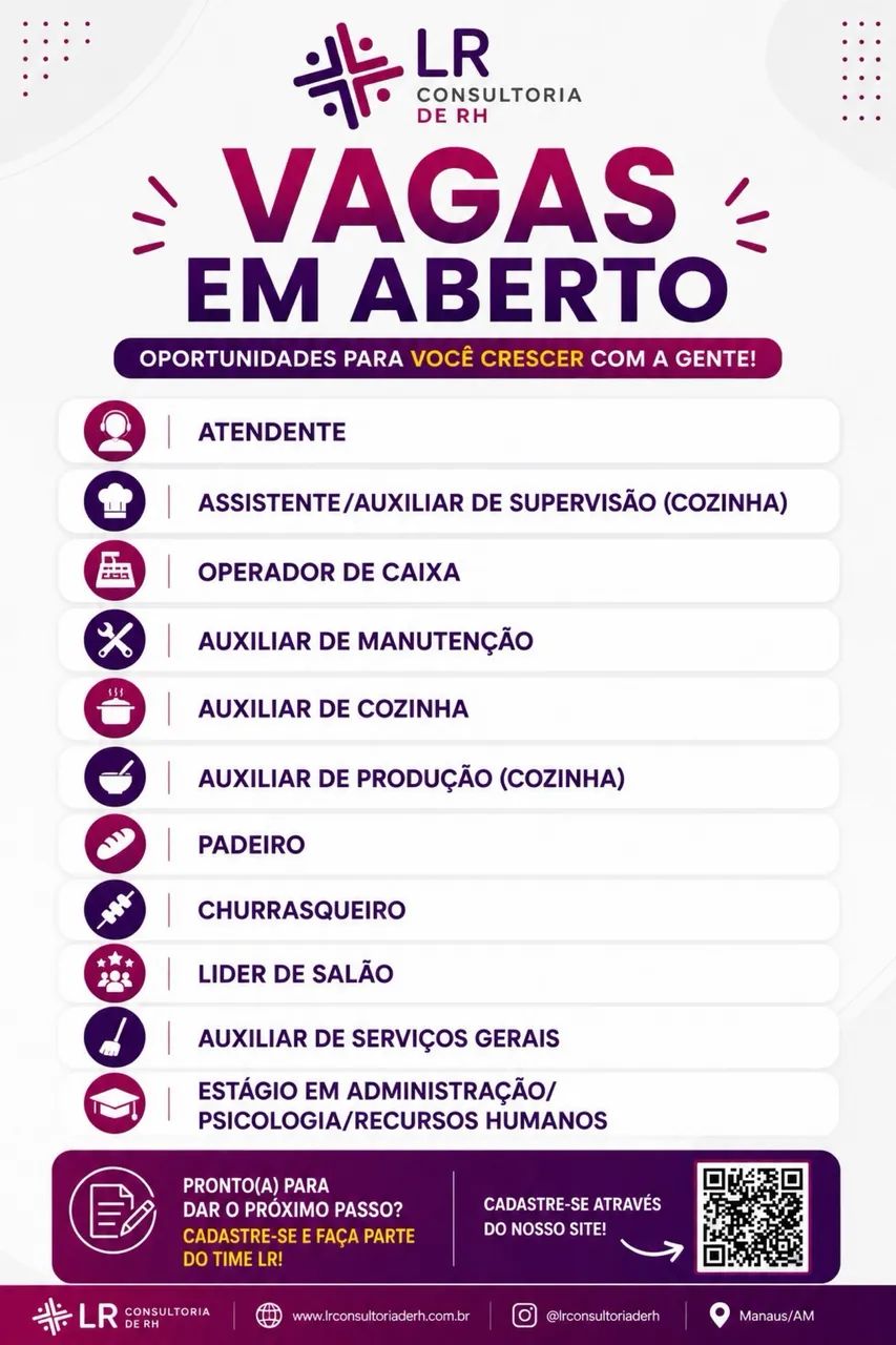 Vagas de emprego 