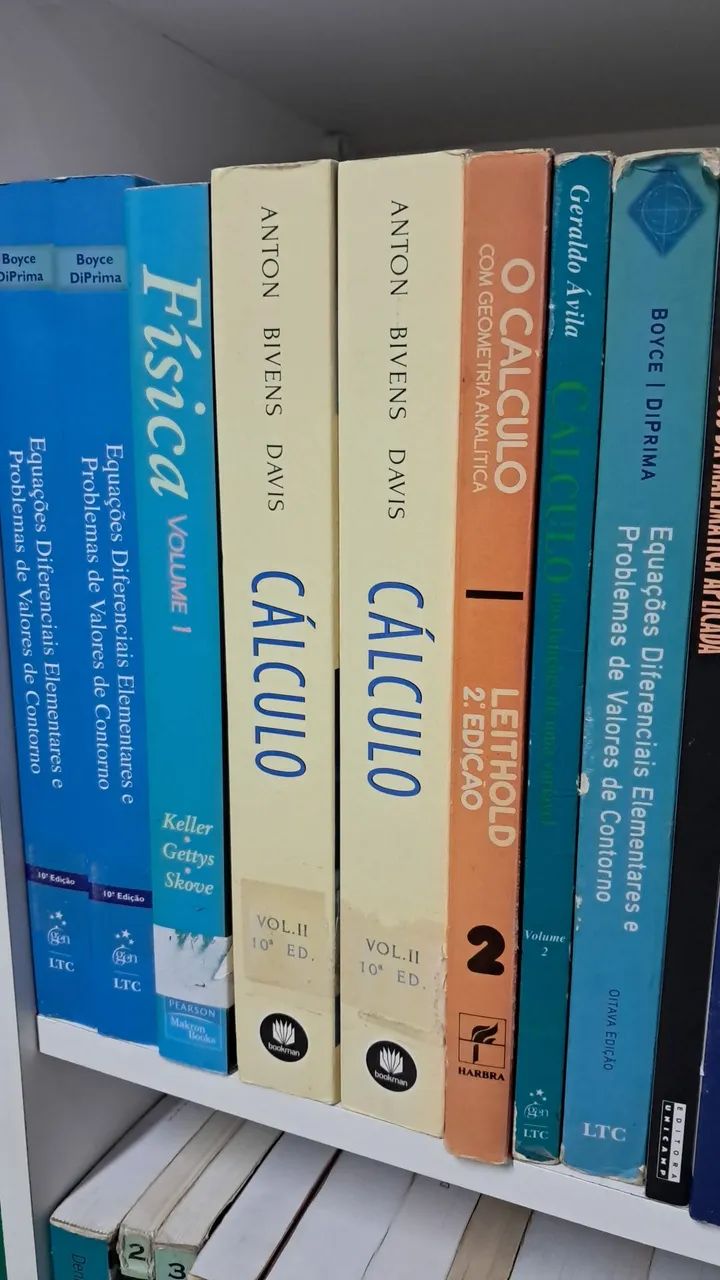 Livros de exatas