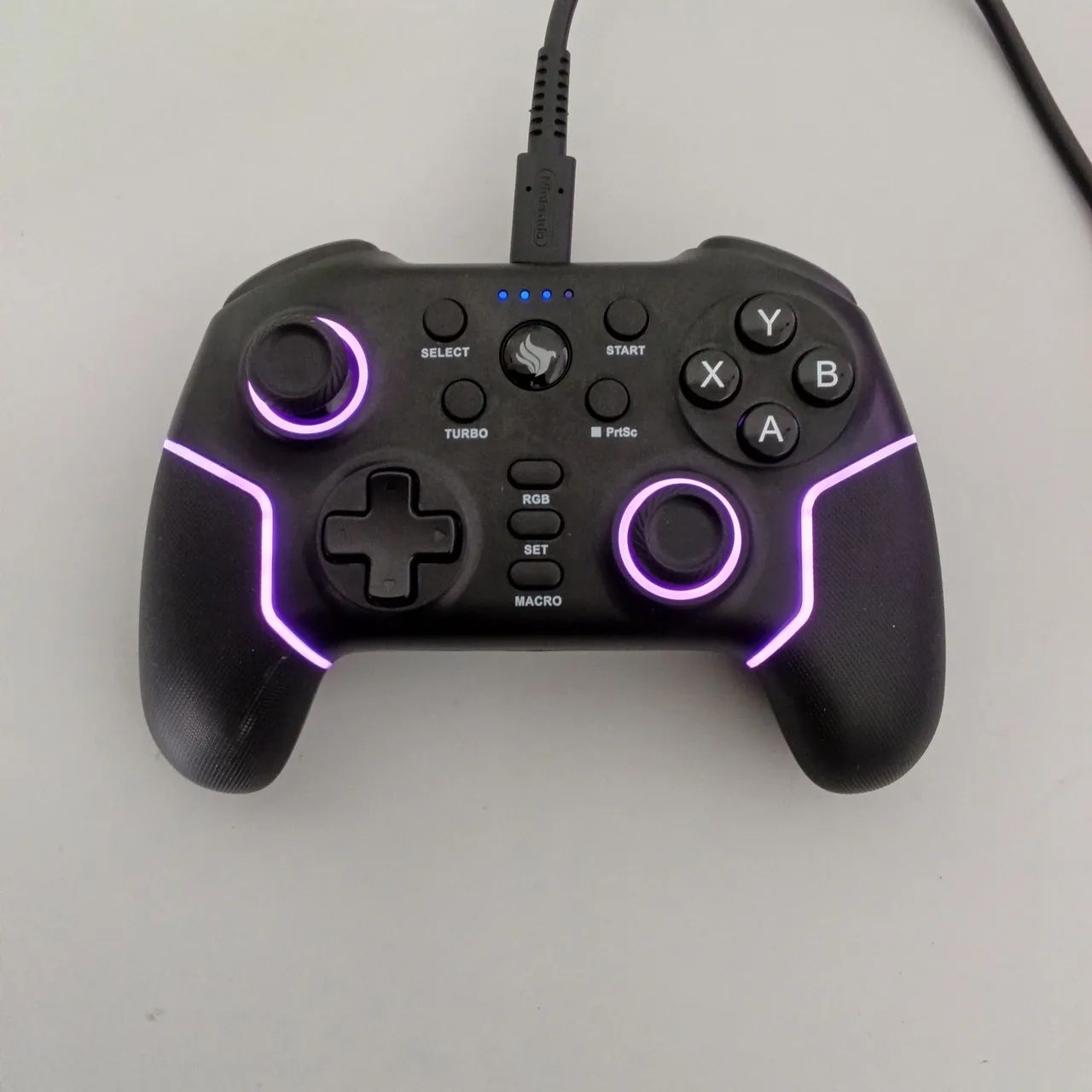 Controle Gamer Pichau Glower Hall Pro, compatível com Switch, PC, PS3 e Android Semi novo - Foto 4