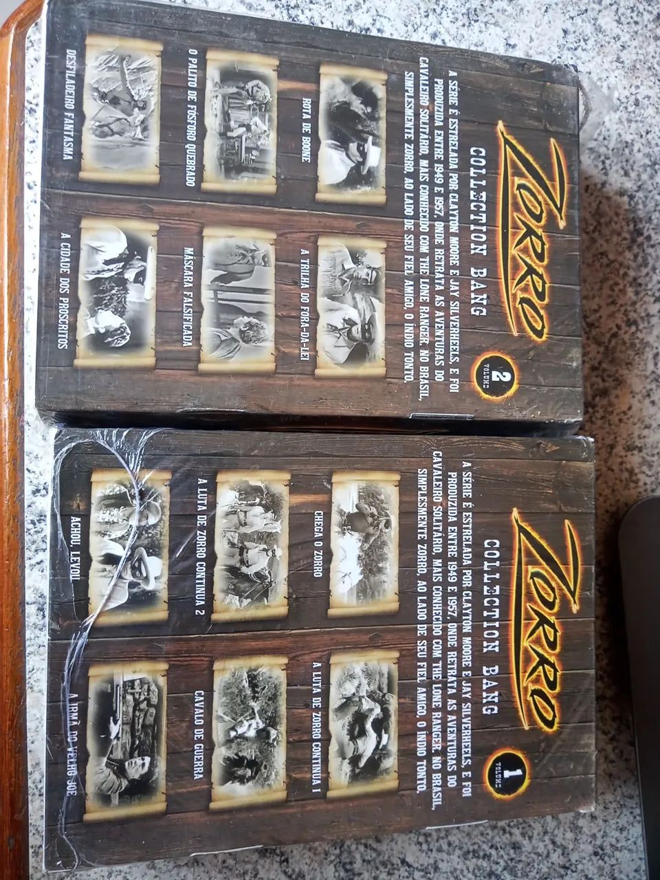 BOX DVDS Coleção Zorro Collection Bang 1 e 2 ( NOVO LACRADO