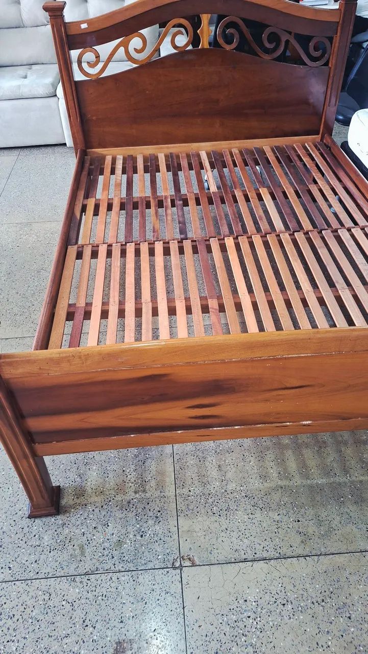 Cama de madeira casal  - Foto 4