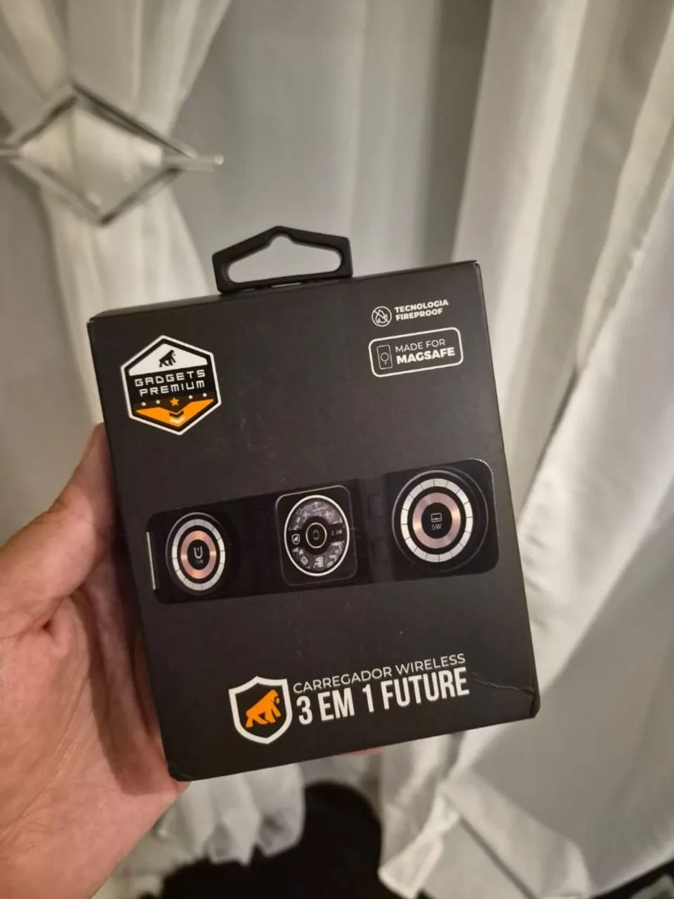 Carregador wireless 3 em 1 future