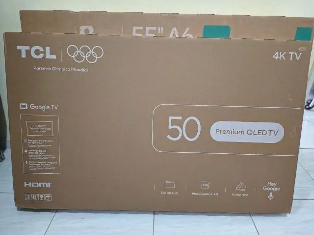 Smart Tv TCL QLED 50 Polegadas / 