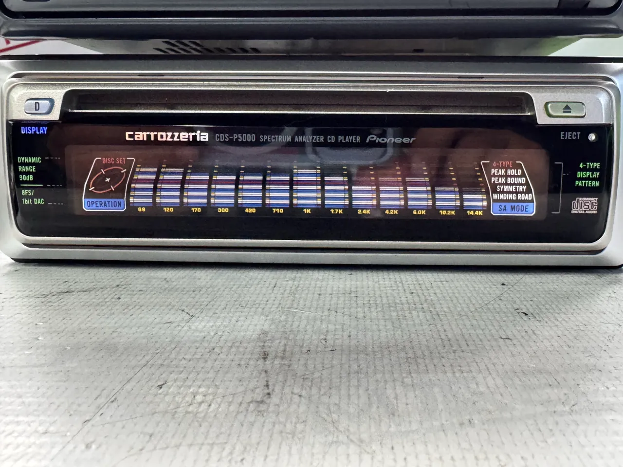 Cd usb sd rádio auxiliar pioneer deh-5450sd lindo aparelho na