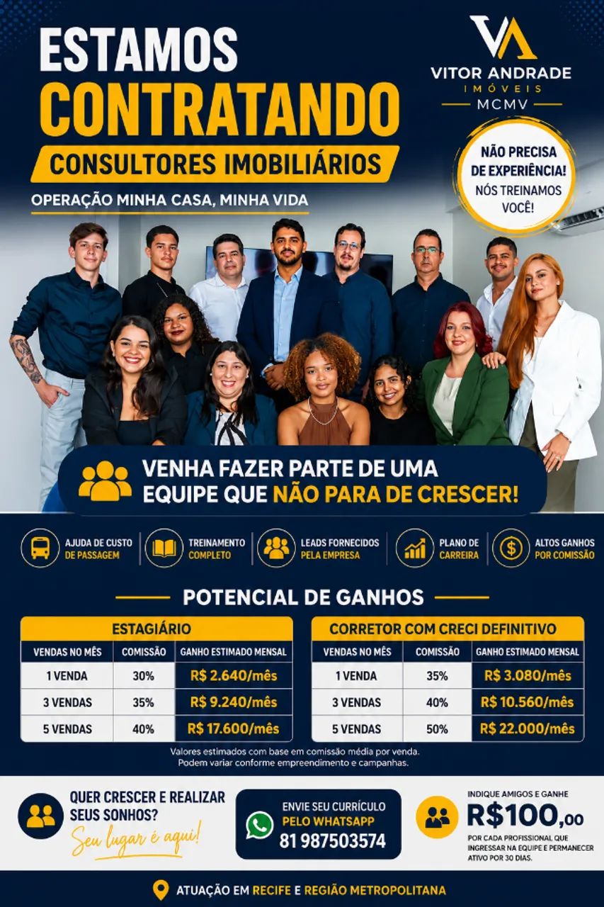 CONSULTOR IMOBILIÁRIO - MCMV