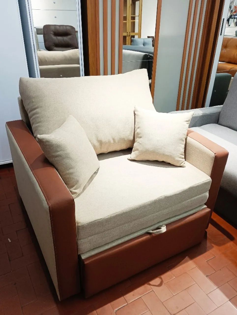 Sofá Cama Solteiro Valência. - Foto 4