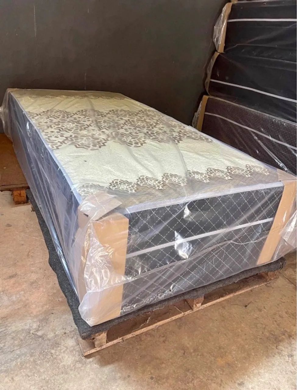 Cama box solteiro 