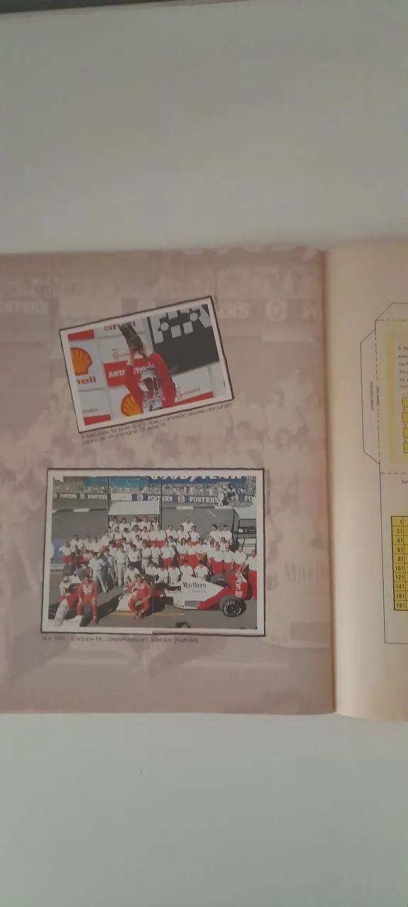 Álbum Completo Fórmula 1 1991. - Foto 4