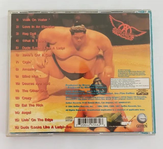 CD Aerosmith - Big Ones - Foto 2