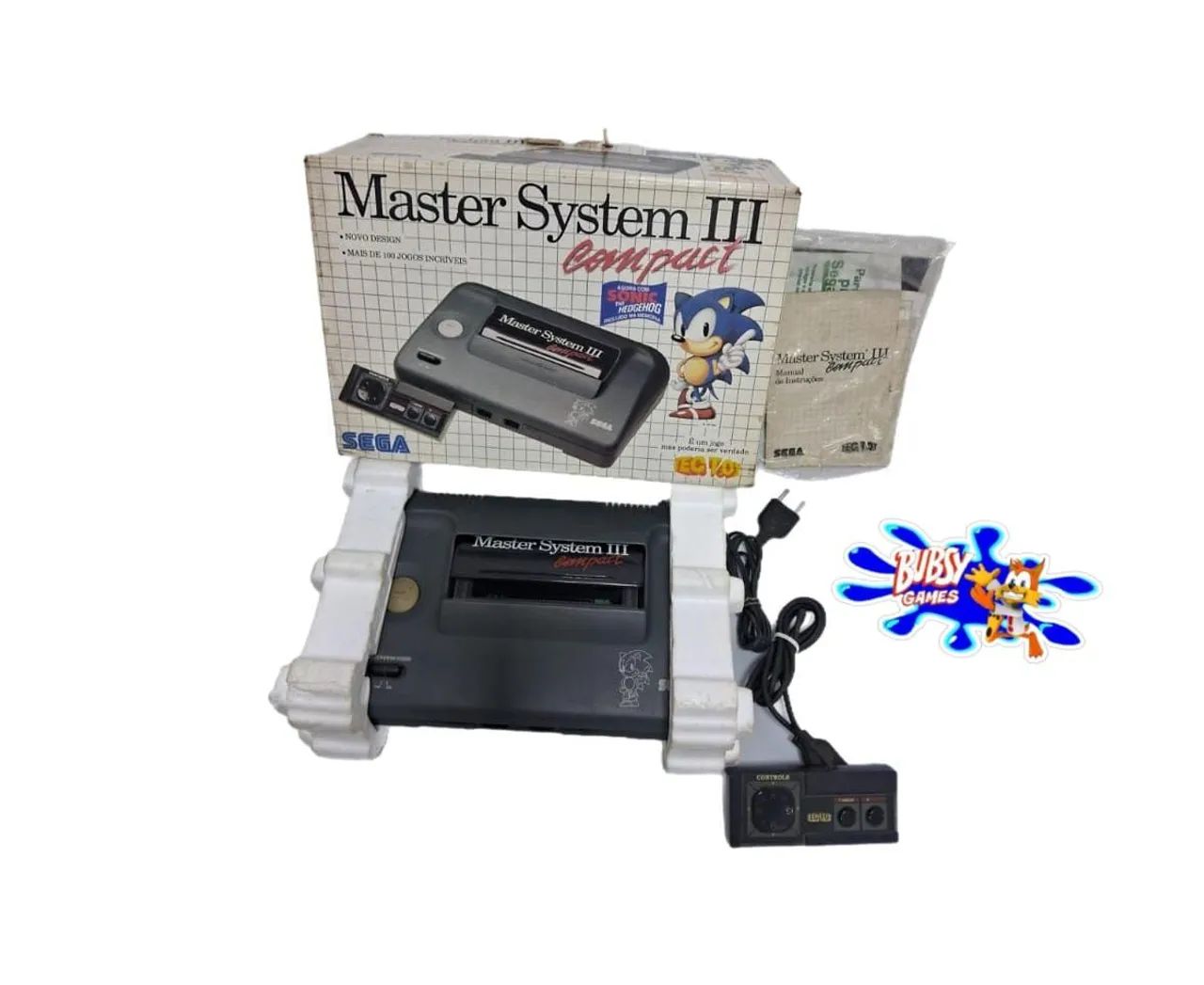 Sega Master System compact na caixa único dono 