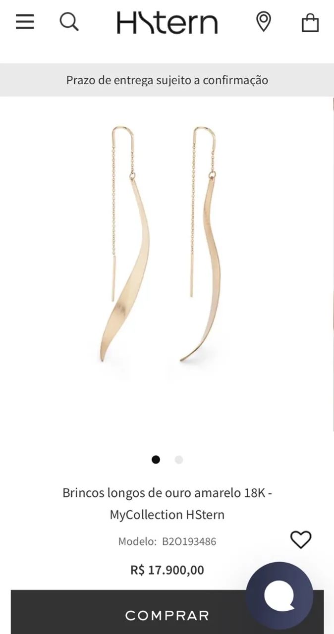 Brinco ouro 18k - Foto 2