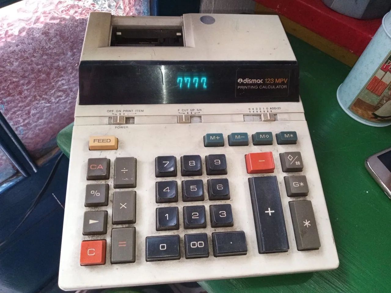 Calculadora antiga  - Foto 2