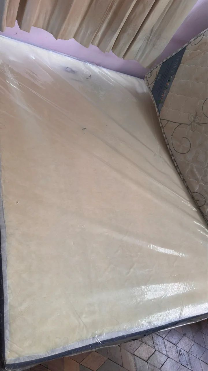 Base cama casal box ortobom 